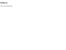 Tablet Screenshot of kolayca.com